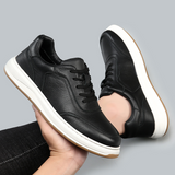 Minimalist Men's Leather Sneakers