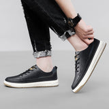 Classic Men's Leather Sneakers