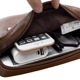 Quinn Men's Leather Shoulder Bag