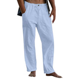 Classic Men's Linen-Blend Pants