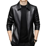 Men's Casual Leather Jacket