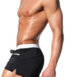 Wyatt Men's Contrast Waistband Swim Shorts
