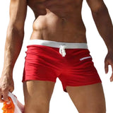 Wyatt Men's Contrast Waistband Swim Shorts
