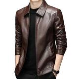 Men's Casual Leather Jacket