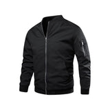 Sleek Men's Casual Bomber Jacket