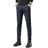 Men's Casual Plaid Pants
