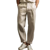 Tanner Men's Linen-Blend Pants