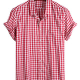Landon Plain Short Sleeve Men's Shirt with Pocket
