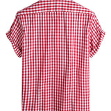 Landon Plain Short Sleeve Men's Shirt with Pocket