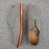 Men's Suede Oxford Shoes