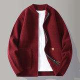Elegant Men's Button-Up Cardigan