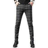 Men's Casual Plaid Pants