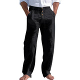 Summer Men's Linen-Blend Pants