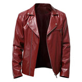 Men's Casual Leather Jacket