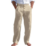 Summer Men's Linen-Blend Pants