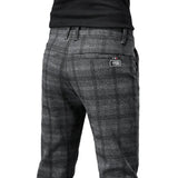 Men's Casual Plaid Pants