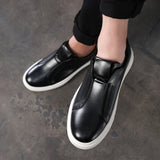 Men's Casual Leather Slip-On Shoes