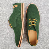 Men's Suede Oxford Shoes