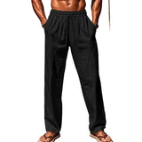 Men's Hawaiian Linen-Blend Pants