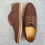 Men's Suede Oxford Shoes