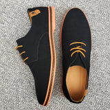 Men's Suede Oxford Shoes