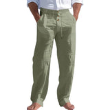 Summer Men's Linen-Blend Pants