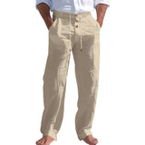 Summer Men's Linen-Blend Pants