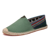 Elegant Men's Canvas Espadrilles