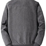 Men's Corduroy Jacket with Fleece Lining