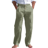 Summer Men's Linen-Blend Pants