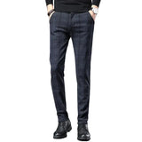 Men's Casual Plaid Pants