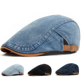 Kevin Campbell Premium Denim Flat Cap