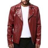Men's Casual Leather Jacket