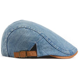 Kevin Campbell Premium Denim Flat Cap