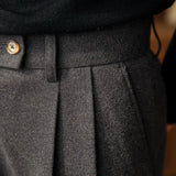 Men's High-Waisted Dress Pants