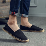 Elegant Men's Canvas Espadrilles