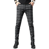 Men's Casual Plaid Pants