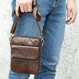 Callum Men's Leather Crossbody Bag