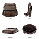 Callum Men's Leather Crossbody Bag