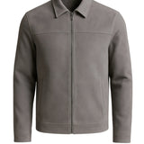 Men's Microsuede Jacket – Grey
