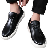 Men's Casual Leather Slip-On Shoes