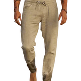Men's Linen-Blend Beach Shorts