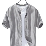 Men's Summer Cotton-Linen Shirt