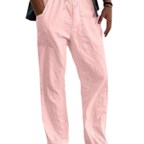 Classic Men's Linen-Blend Pants
