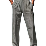 Men's Hawaiian Linen-Blend Pants