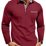 Men's Long Sleeve Polo Shirt