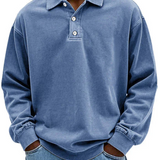 Premium Men's Polo Collar Sweater