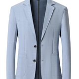 Breathable Men's Linen-Blend Blazer