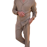 Colin Men's Linen-Blend Summer Set