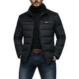 Men's Insulated Winter Jacket with Fleece Lining
